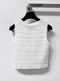 Button Knit Tank Top