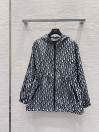 Jacquard Hooded Jacket