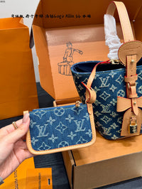 All In BB Denim Bucket Bag