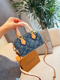 Nano Speedy Monogram Denim