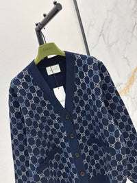 Jacquard Cardigan
