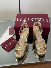 Horsebit Platform Sandals