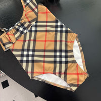 Vintage Check Swimsuit & Shorts