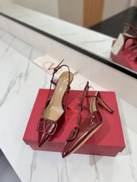 Garavani VLogo Patent Leather Pumps 8cm