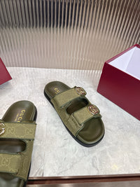 Canvas Slide Sandals