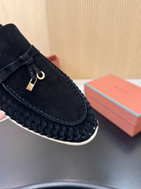 Suede Loafers