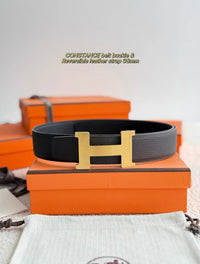 Constance Reversible Leather Belt 38mm
