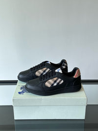 Terrace Leather Check Sneakers