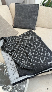 Reversible Logo Scarf