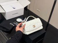 Caviar Trendy Handle Clutch