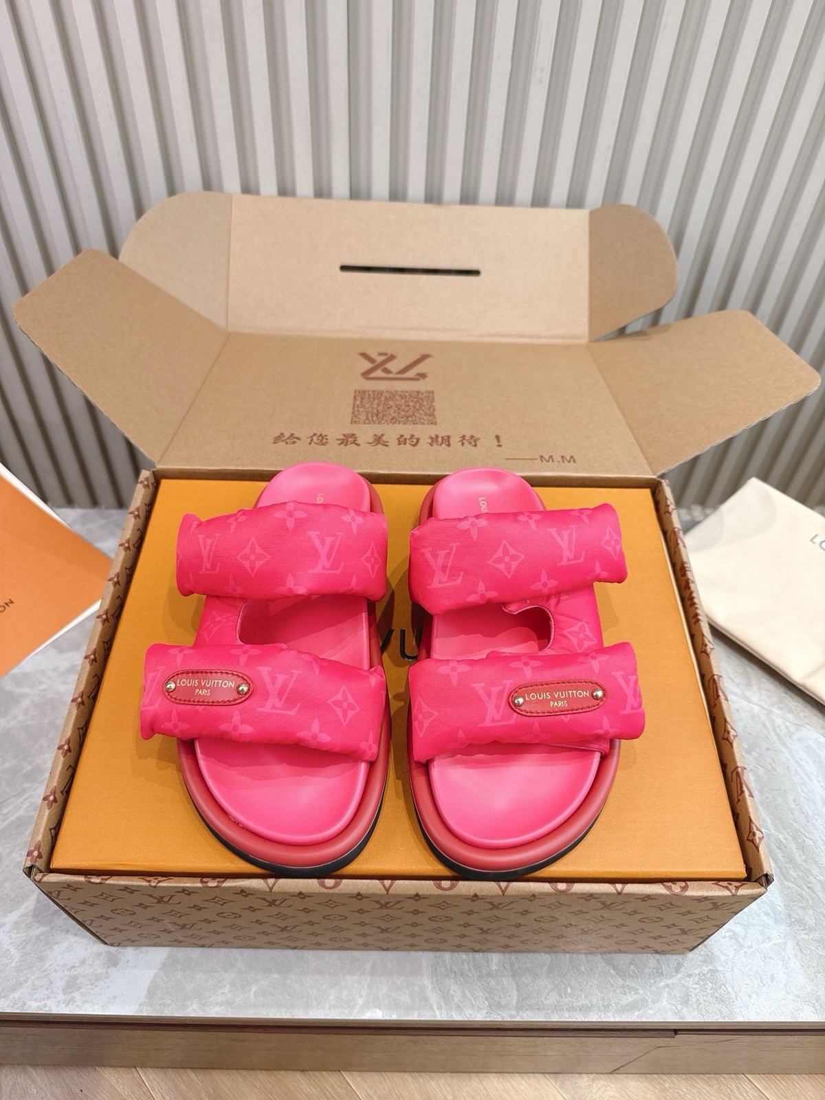 Monogram Comfort Slides
