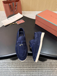 Suede Loafers