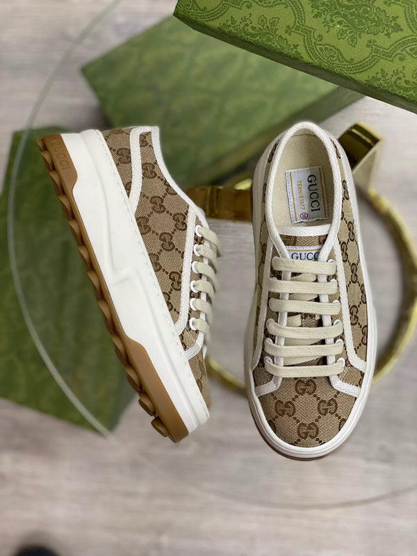 Platform Canvas Sneakers