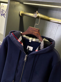 Check Zip Hoodie