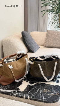 Suede Hobo Bag