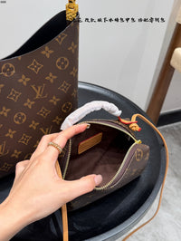 Monogram 3in1 Loop Hobo Bag Set