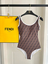Logo One Piece Swimsuit