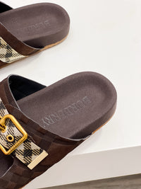 Vintage Check Slides