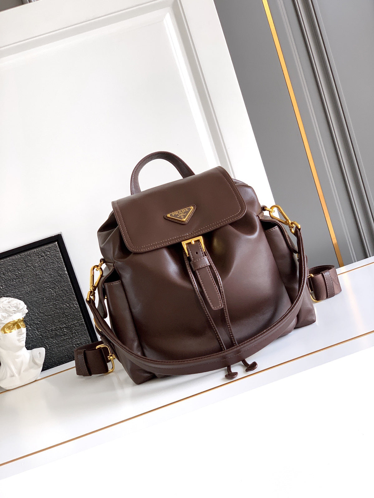 Explore Medium Nappa Leather Backpack
