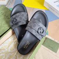 Double Strap Slide Sandals