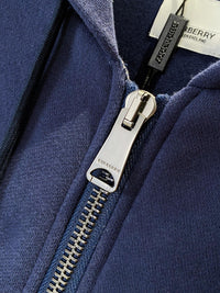 Check Zip Hoodie