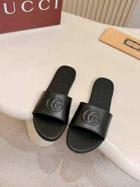 Interlocking Leather Sandals