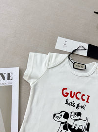 Puppy Bodysuit & Bib Set