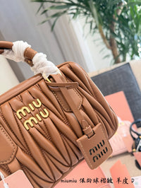 Matelassé Nappa Leather Arcadie Bag