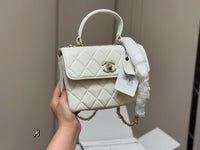 Top Handle Flap Bag