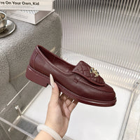 Quilted Leather Loafers