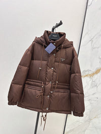 26S Re-Nylon Hooded Down Jacket