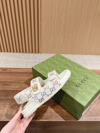 Monogram Sandals