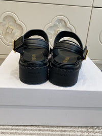 Leather Platform Sandals