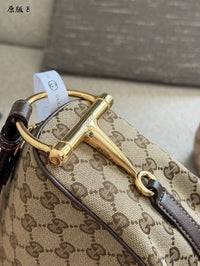 Half Horsebit Shoulder Bag