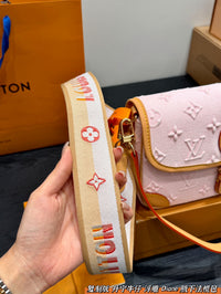 Diane Monogram Denim Pink