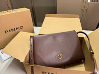 Smooth Leather Shoulder Bag