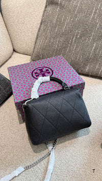 Mini Charlie Quilted Top-Handle Crossbody