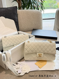 25 Lambskin Flap Bag