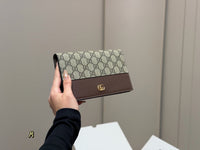 Marmont Bi-color Wallet On Chain