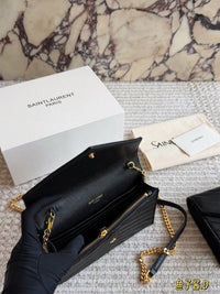 Monogram Envelope Chain Wallet