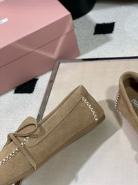 Suede Loafers