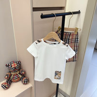 Pocket Tee & Check Shorts Set