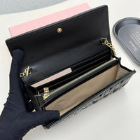 Matelassé Leather Wallet
