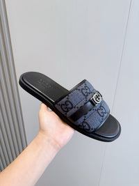Monogram Slide Sandals