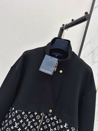 26S Monogram Accent Zip-Up Jacket