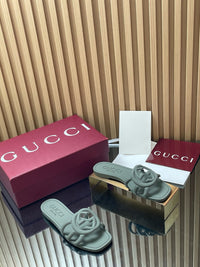 Interlocking G Slide Sandals