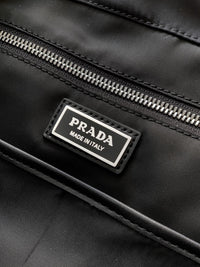 Explore Re-Nylon and Leather Backpack