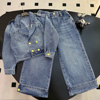 Logo Denim Set