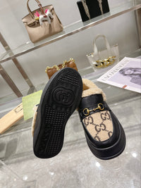 Platform Slip-On Loafers