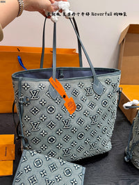 Neverfull Denim Tote